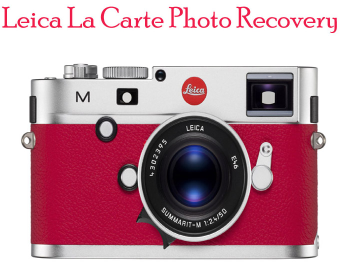 Leica La Carte Photo Recovery on Windows/Mac
