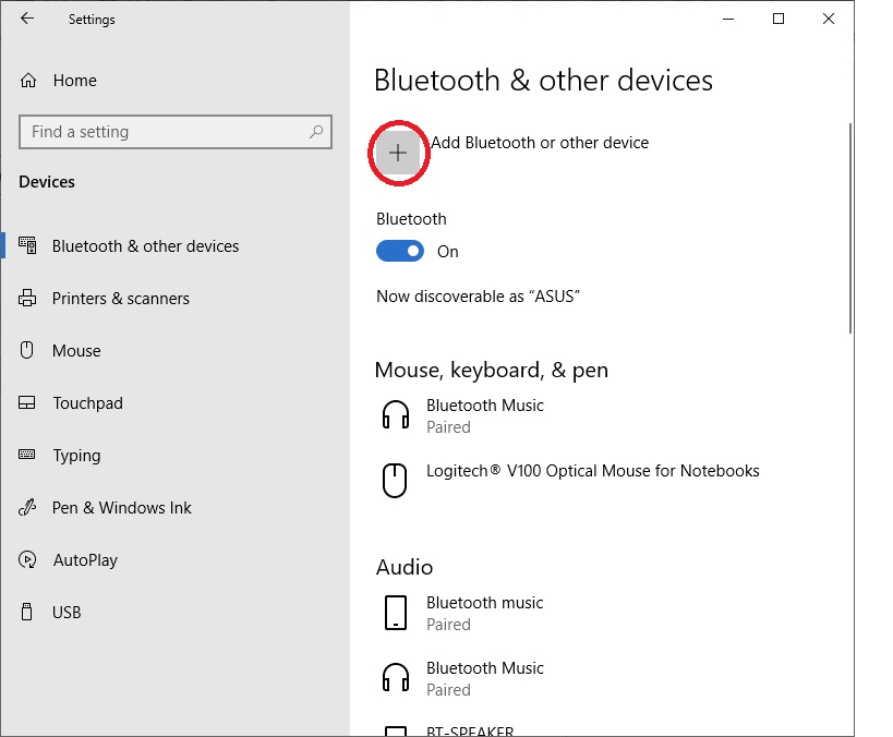 Bluetooth & other devices