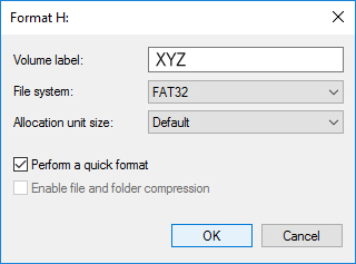 repair unreadable SD card