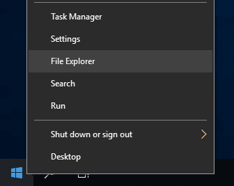 file explorer