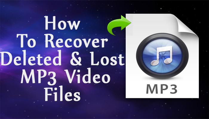 how to recover deleted MP3 files