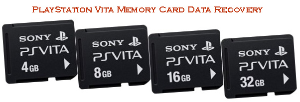 PlayStation Vita Memory Card Data Recovery