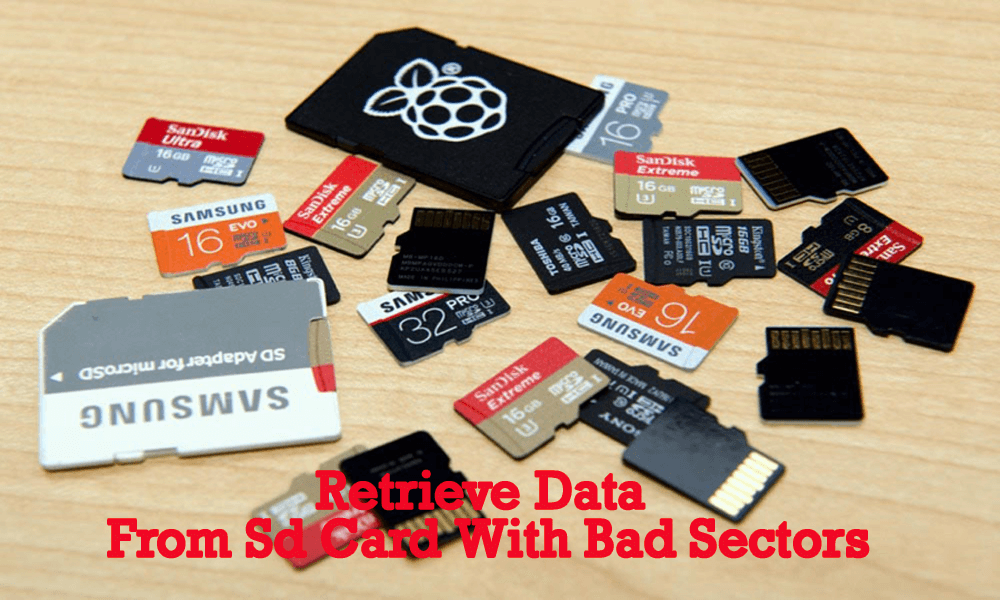 Retrieve Data From Sd Card With Bad Sectors