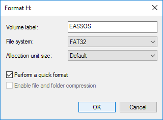 Format Card Via Disk Management