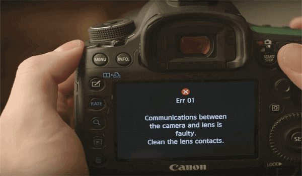 canon camera error codes