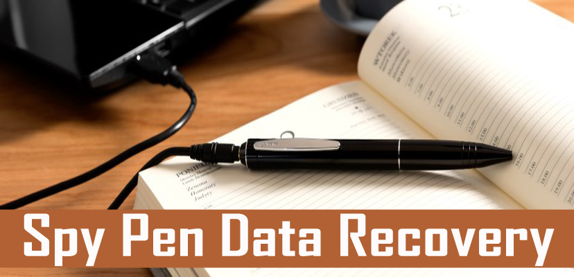 Spy Pen Camera Data Recovery