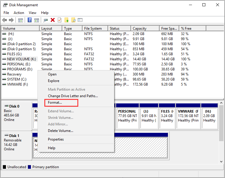 SD card won't format error