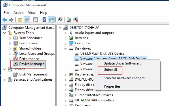 Uninstall and reinstall the USB controller driver