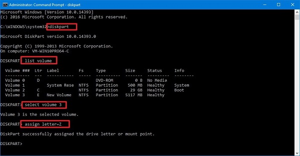 diskpart-assign-letter