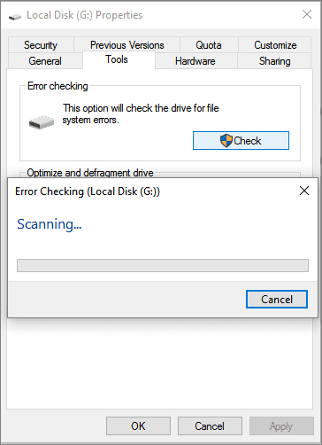 error checking tool