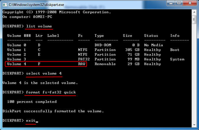 CHKDSK Is Not Available For RAW Drives