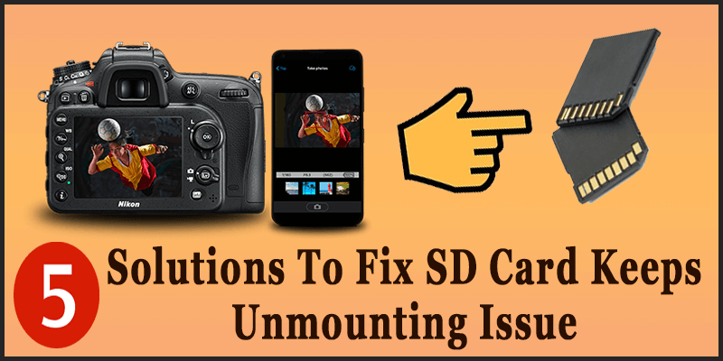 Fix SD Card Keeps Unmounting