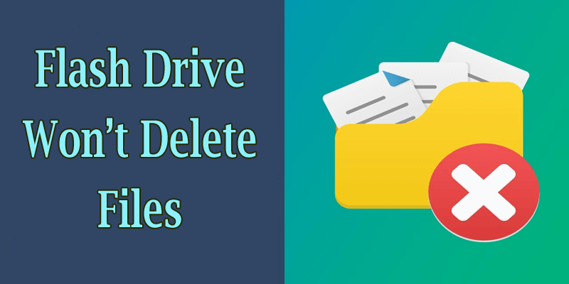 Flash Drive Won’t Delete Files