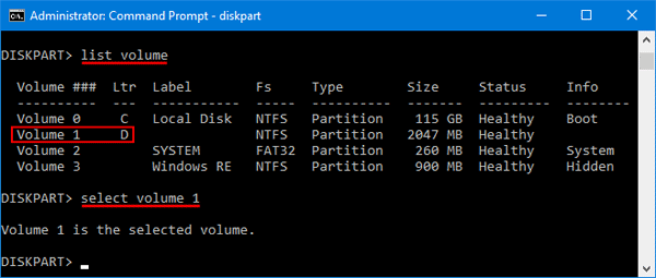 select-volume