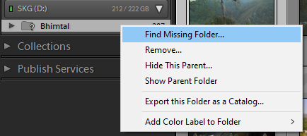 Find Missing Folder