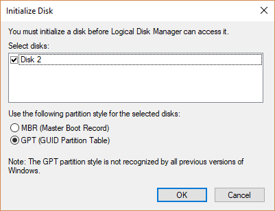initialize-disk management step 3 image