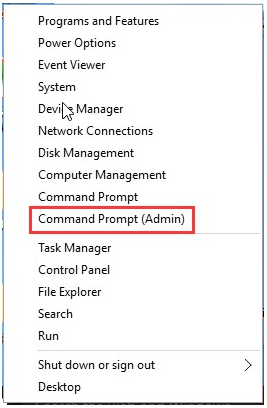 command prompt