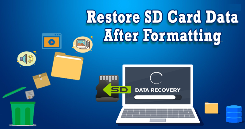 how to restore sd card data after formatting copy