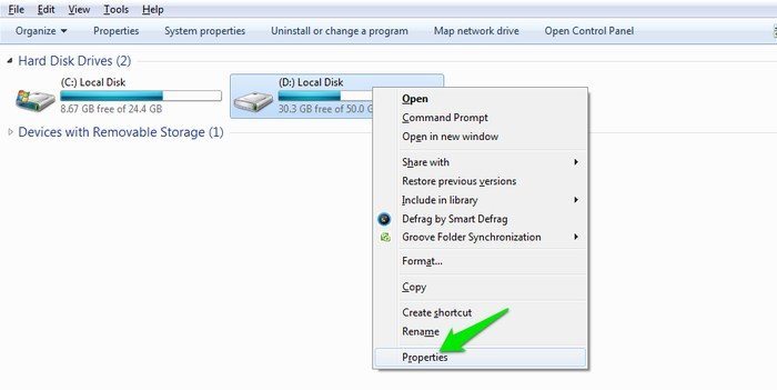 USB drive detected but not accessible