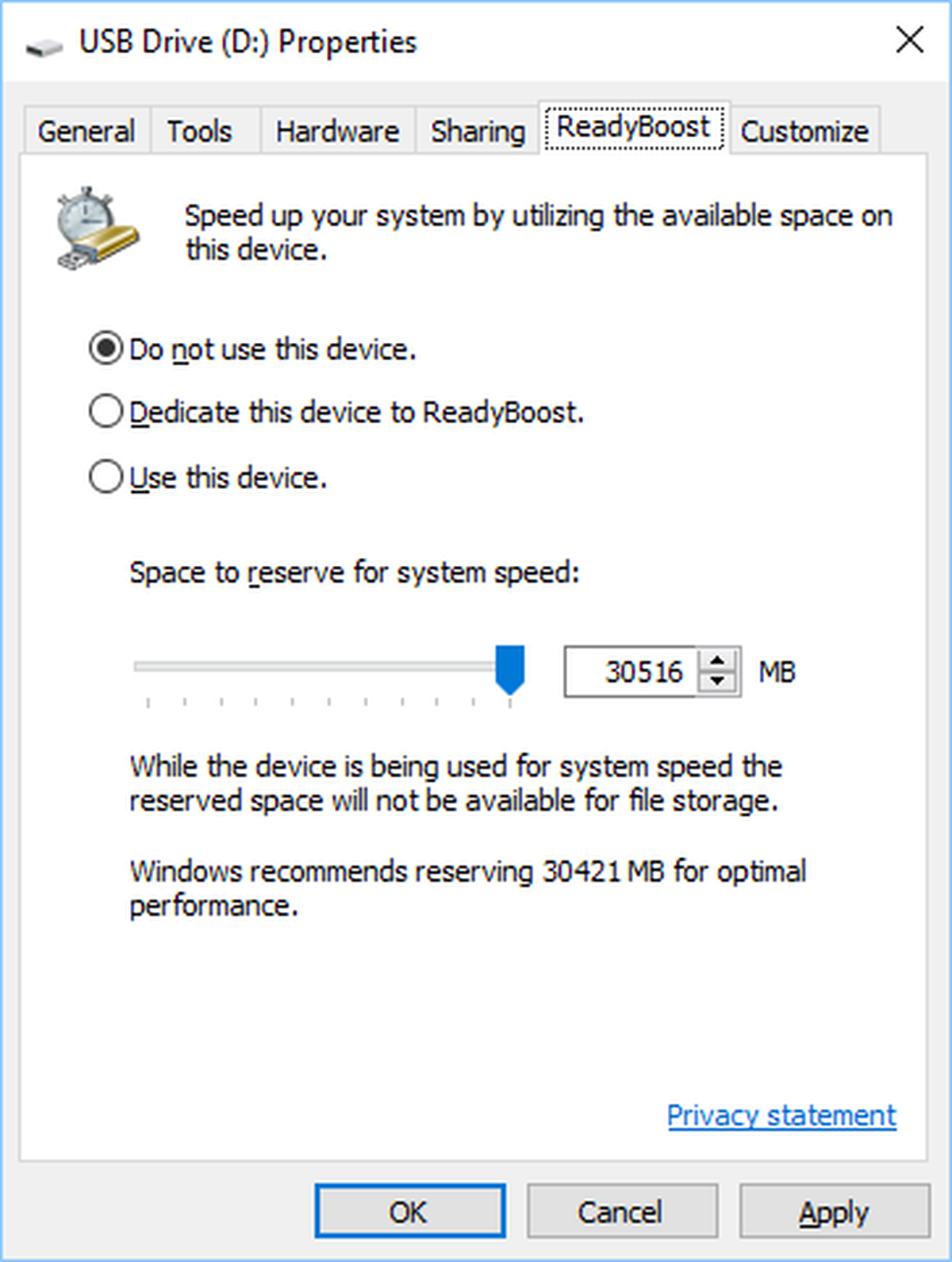 Do not use this device