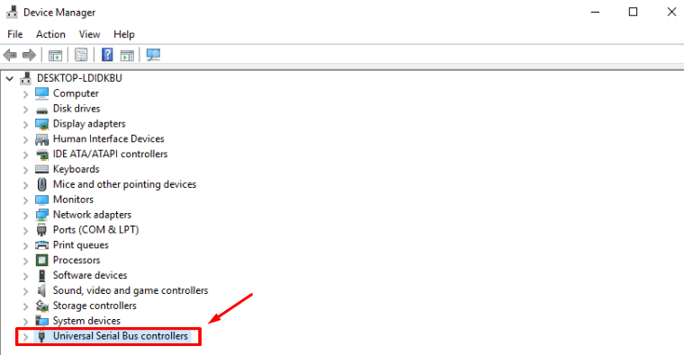 Universal Serial Bus Controller