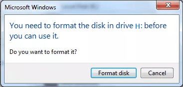 The Volume Does Not Contain A Recognized File System