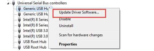 Update USB Driver