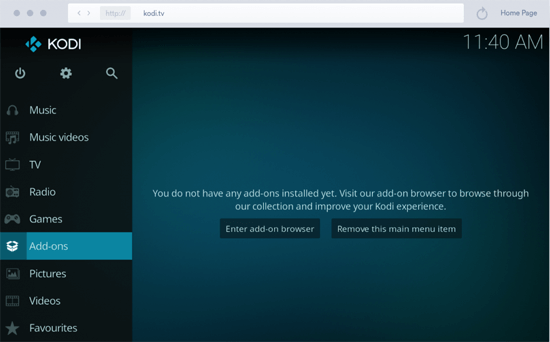 Kodi not working