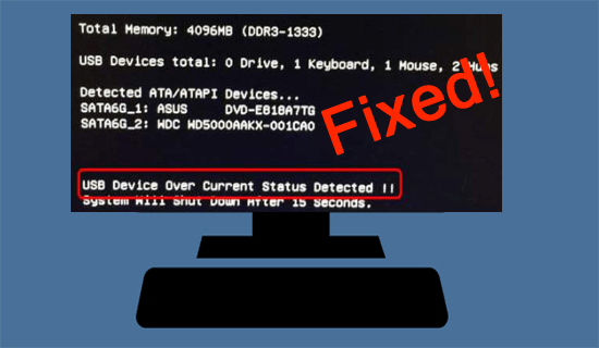 bryst udluftning profil 5 Ways To Fix "USB Device Over Current Status Detected" Error