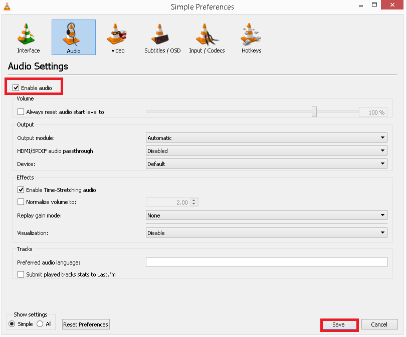 VLC Could Not Identify the Audio or Video Codec