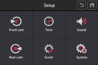 Dash Cam Settings