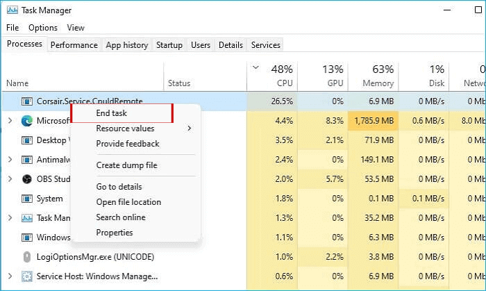 fix obs recording stuttering