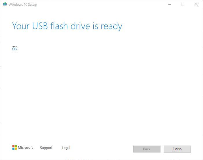 Create Windows 10 Recovery USB