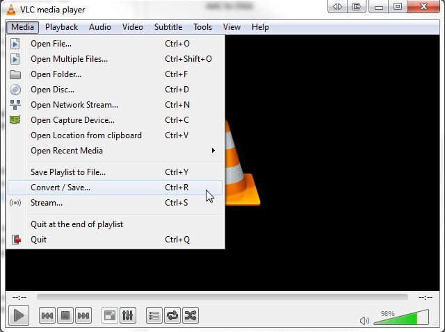 VLC merge videos not working