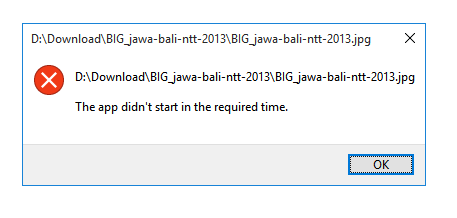 The App Didn't Start In the Required Time